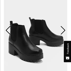 Nasty Gall Platform Ankle Boot sz 8